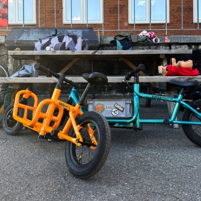 Super mighty junior orange de chez super bicycles