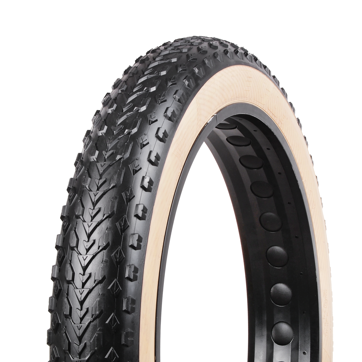 VEE Tire Co. - Mission Command - 20 x 4.0 - Naturall Sidewall Override E-Bike Ready 50