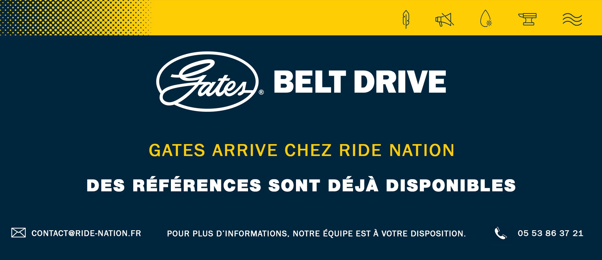 Gates Belt Drive disponible